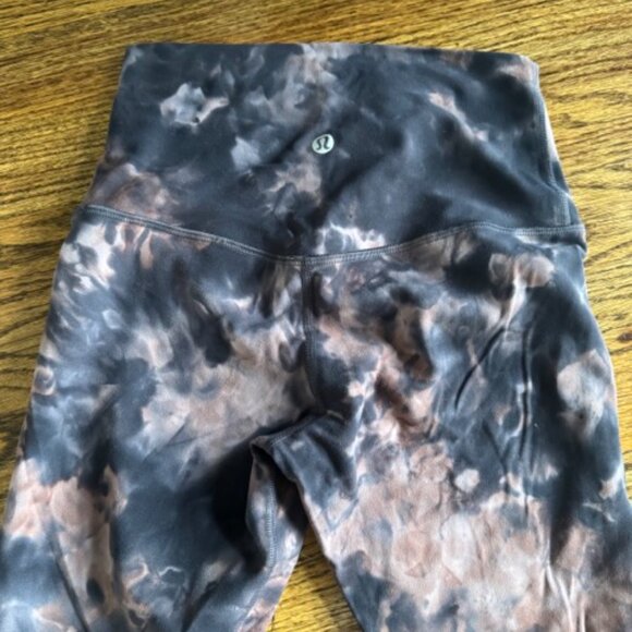 lululemon Align™ High-Rise Pant 28" Colour Diamond Dye Graphite Grey Pink Pastel - Picture 5 of 5